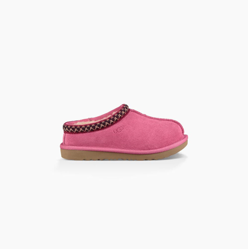 UGG Tasman II Pink Slippers for Toddlers (YPAR05687)